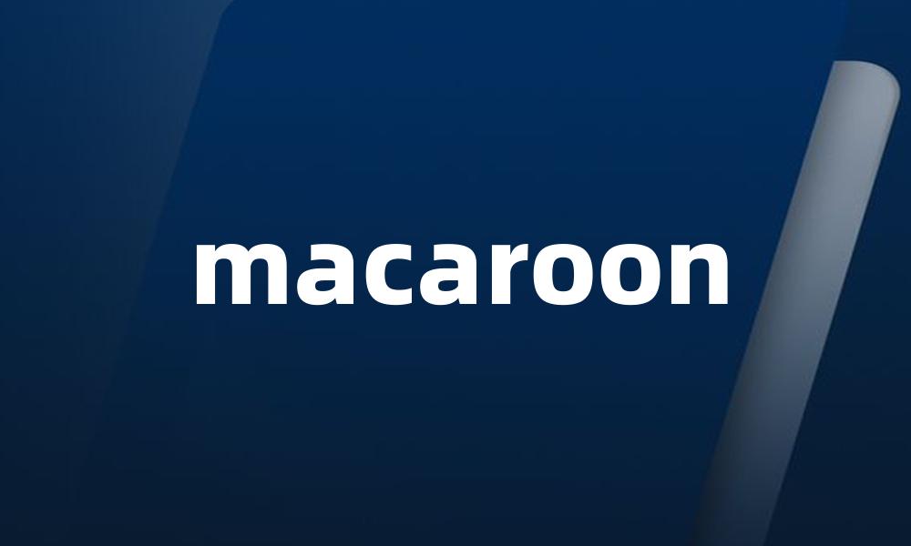 macaroon