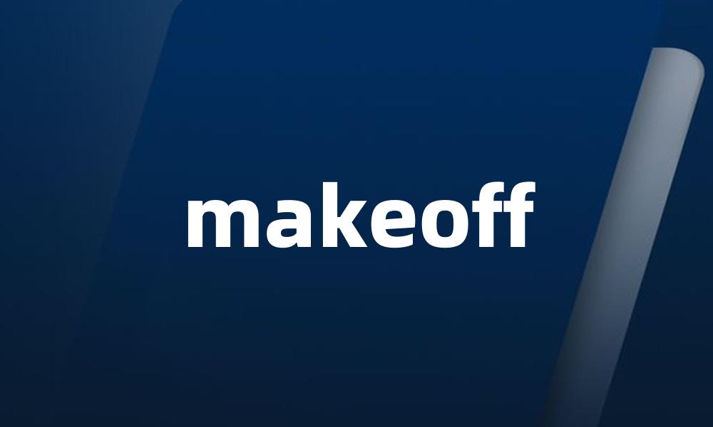 makeoff