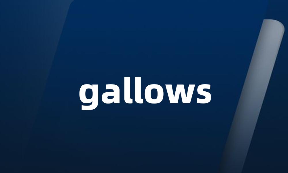 gallows