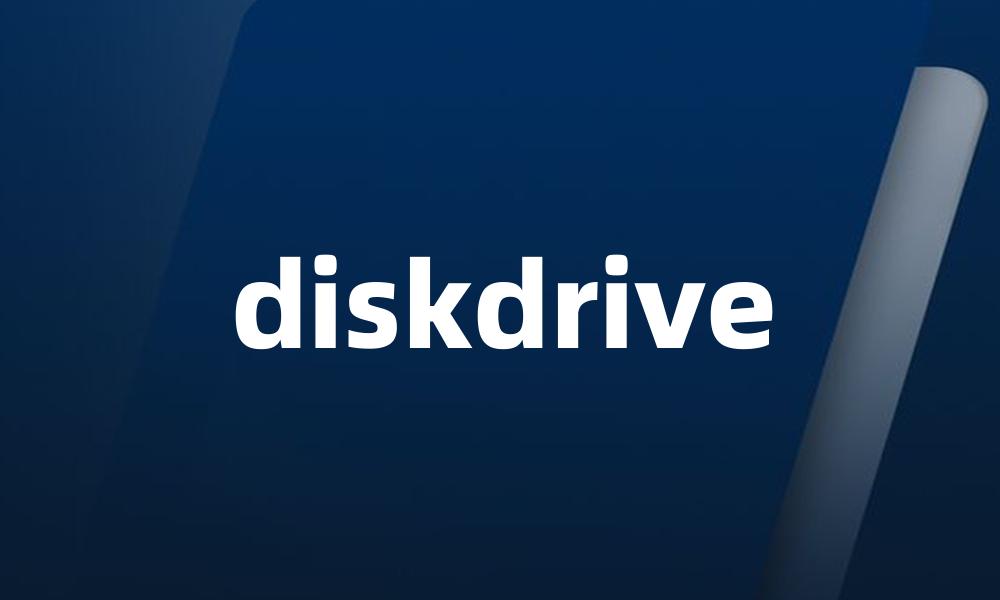 diskdrive