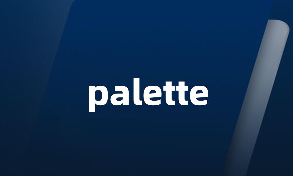 palette