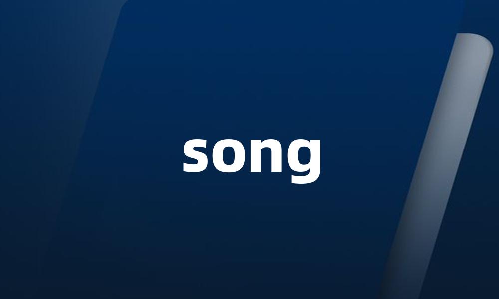 song