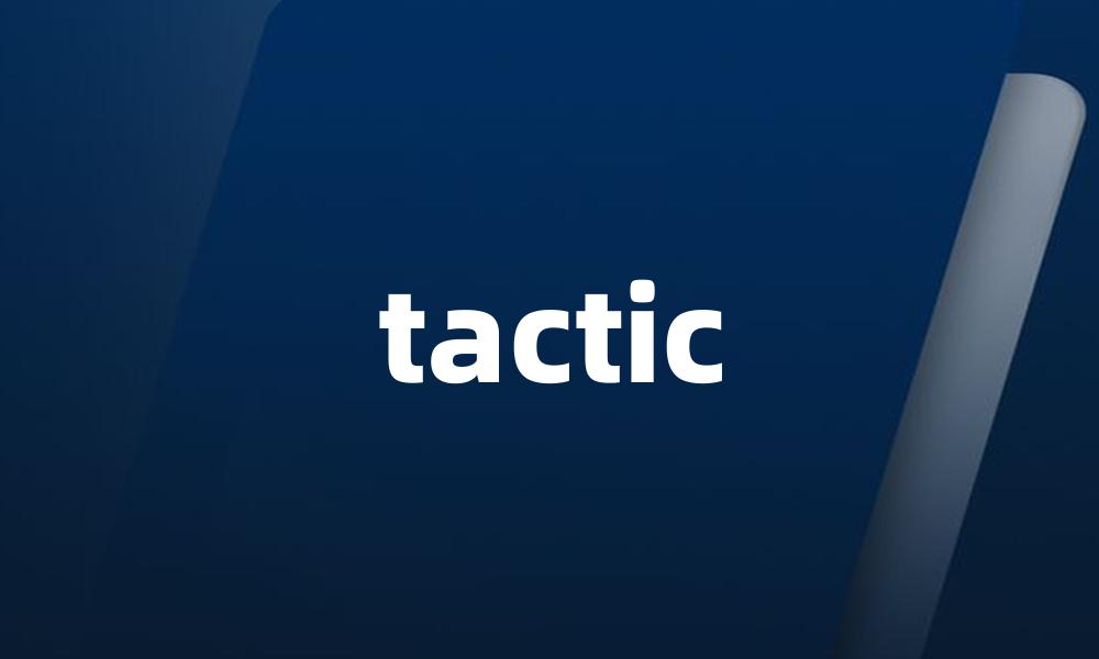 tactic