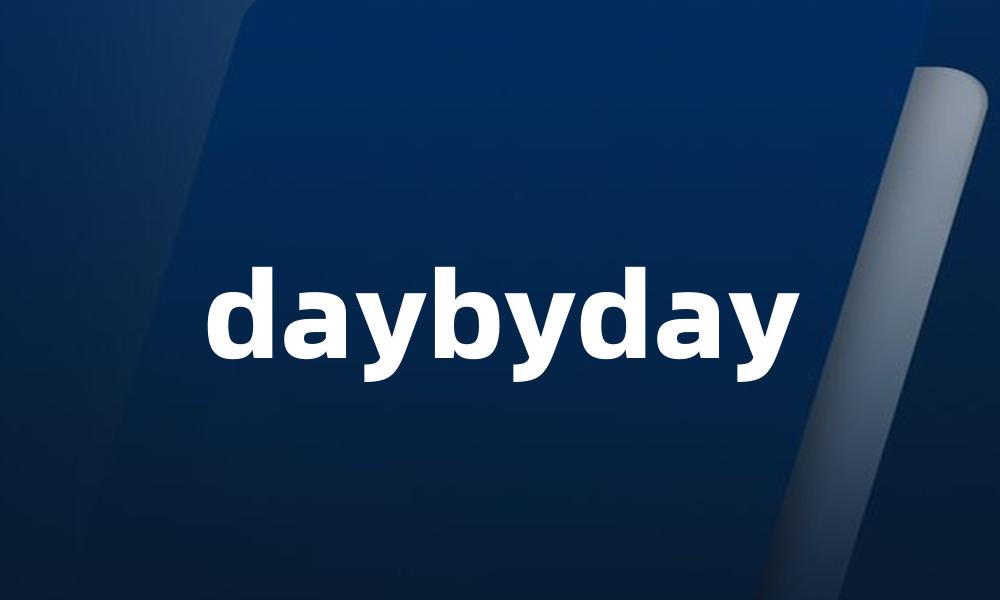 daybyday