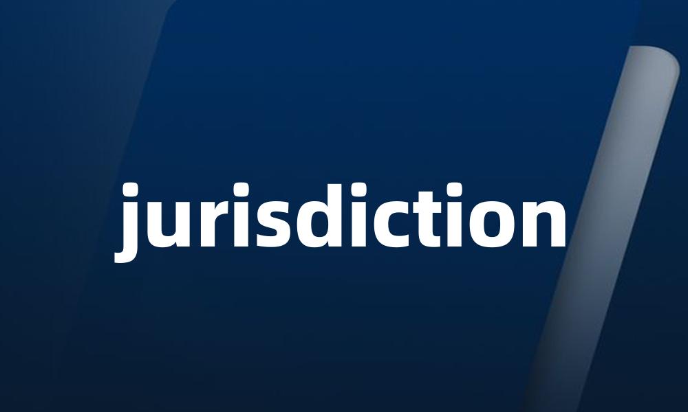 jurisdiction