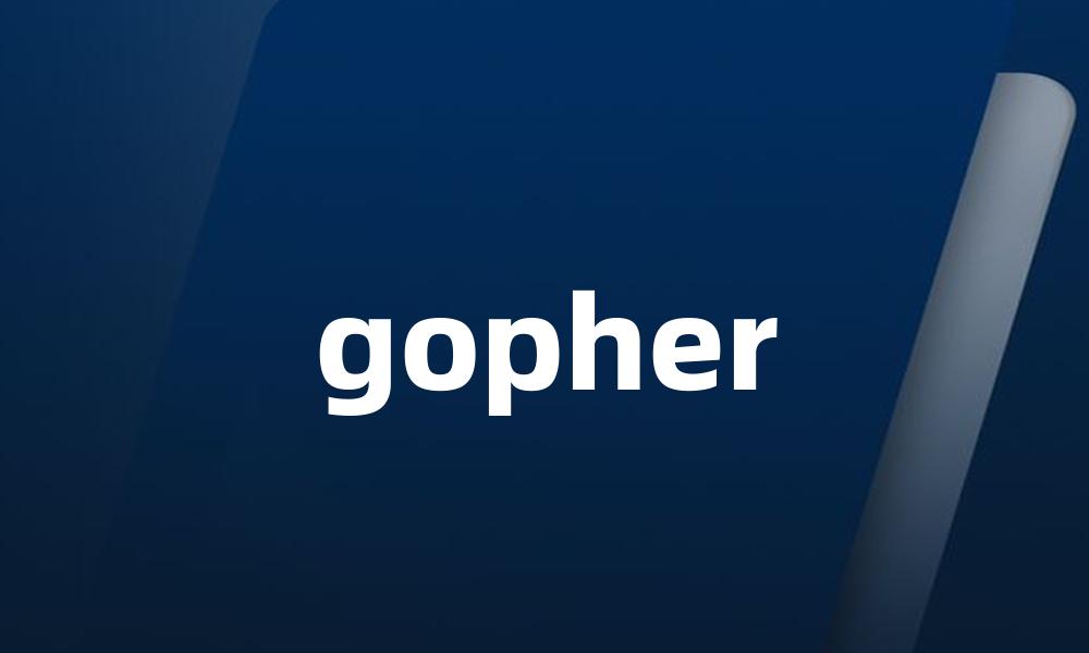 gopher
