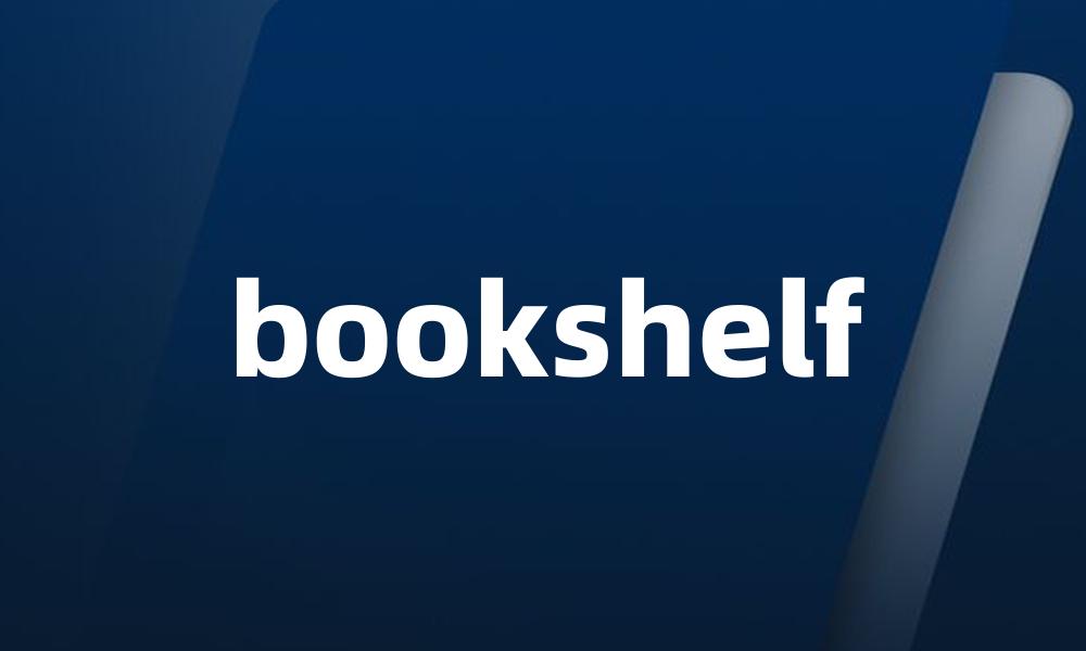 bookshelf