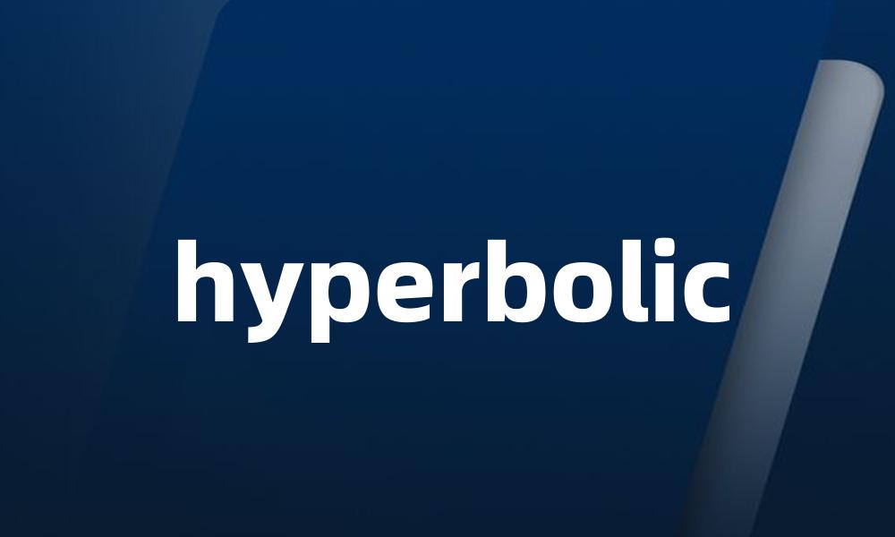 hyperbolic