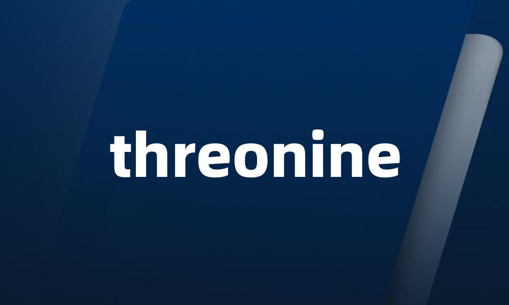 threonine