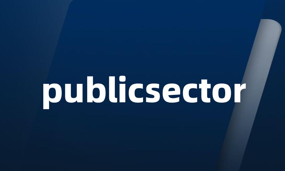 publicsector
