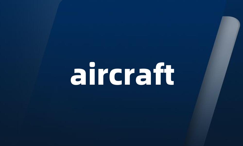 aircraft