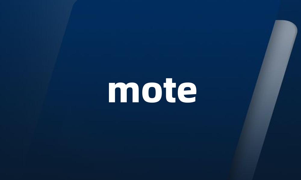 mote