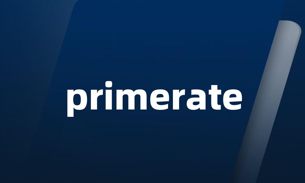 primerate