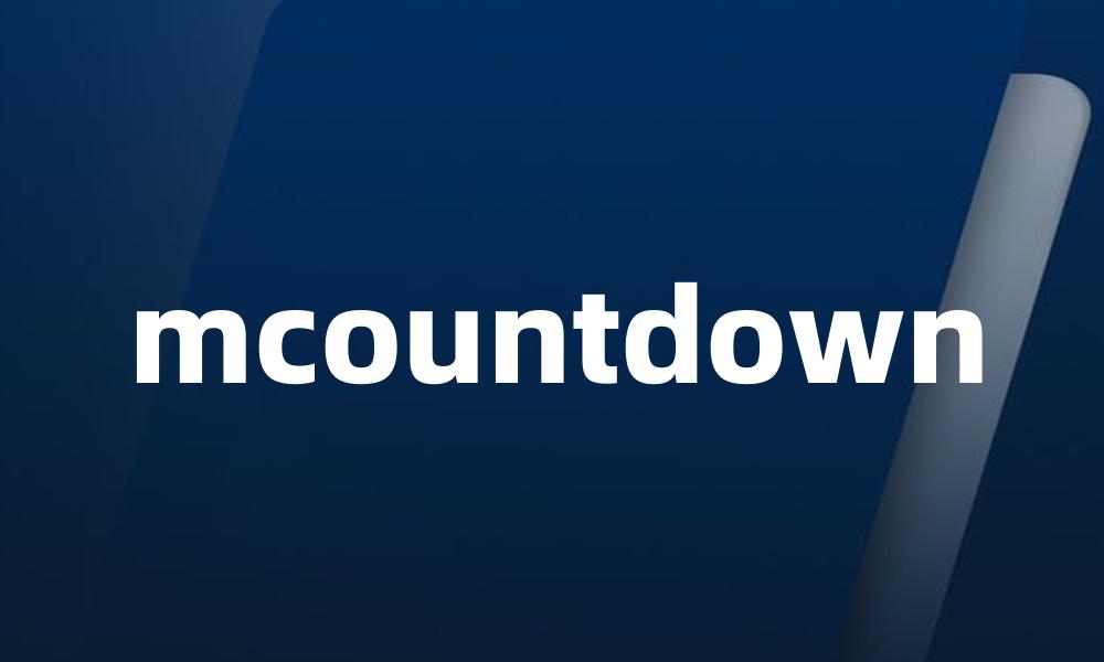 mcountdown