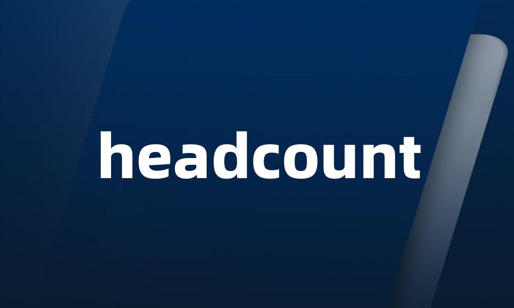 headcount