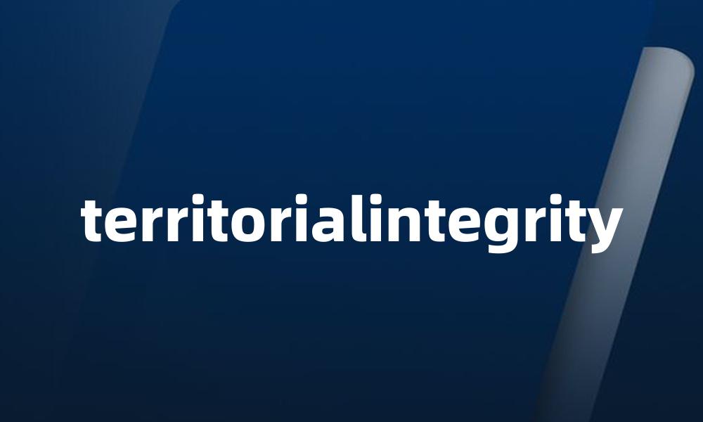 territorialintegrity