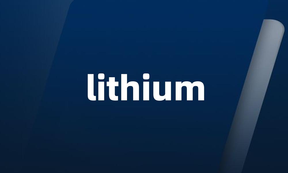lithium