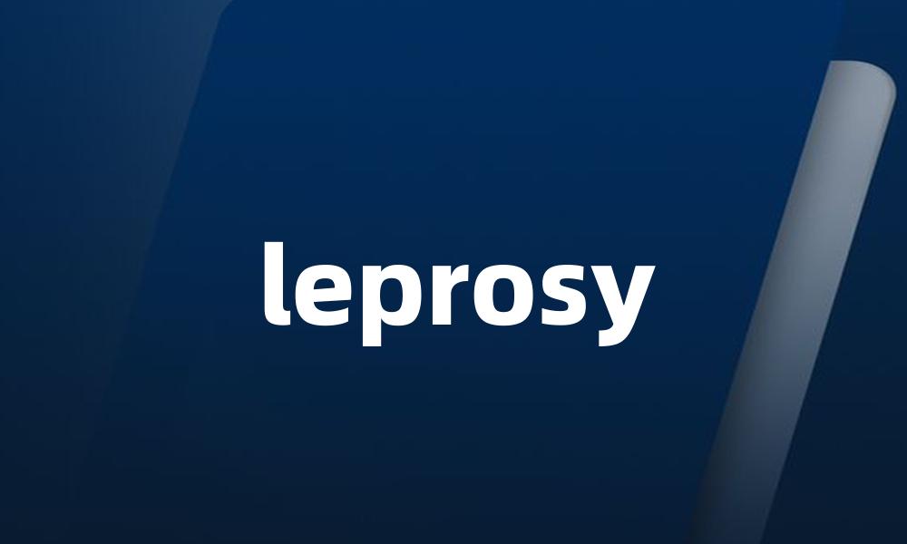 leprosy