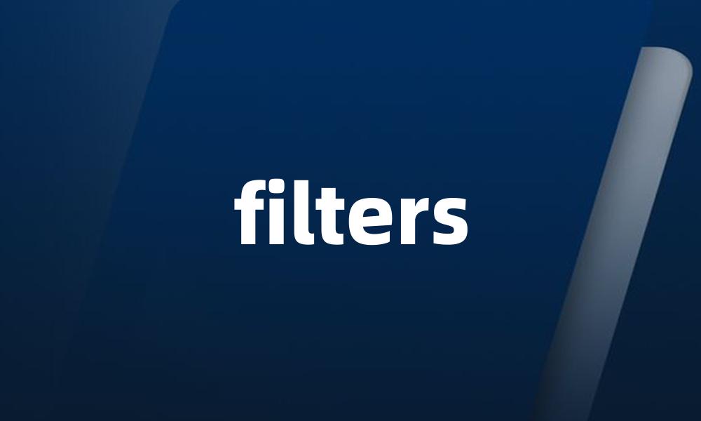 filters