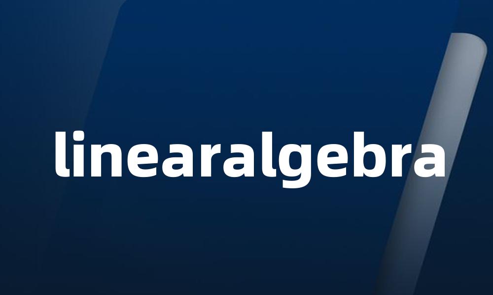 linearalgebra