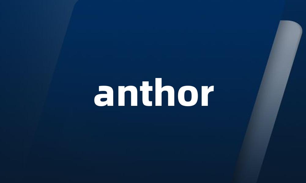 anthor
