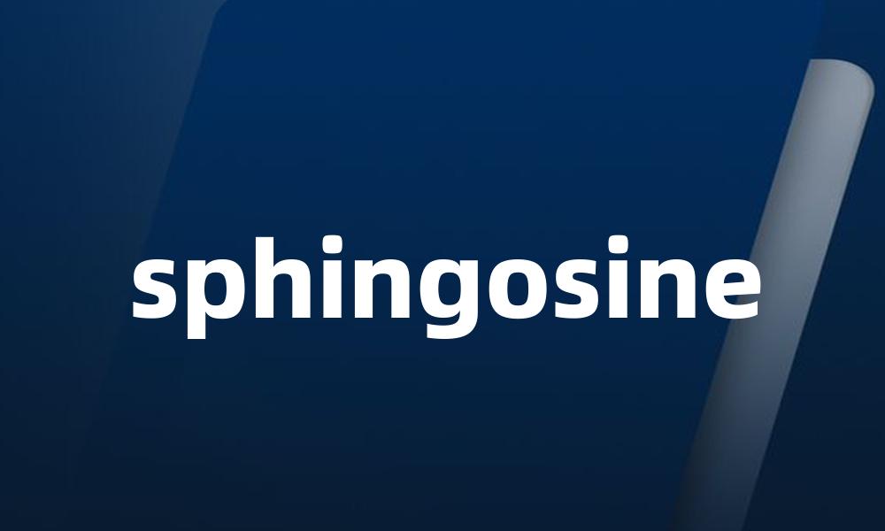 sphingosine