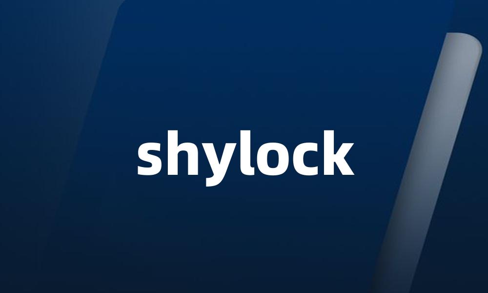 shylock