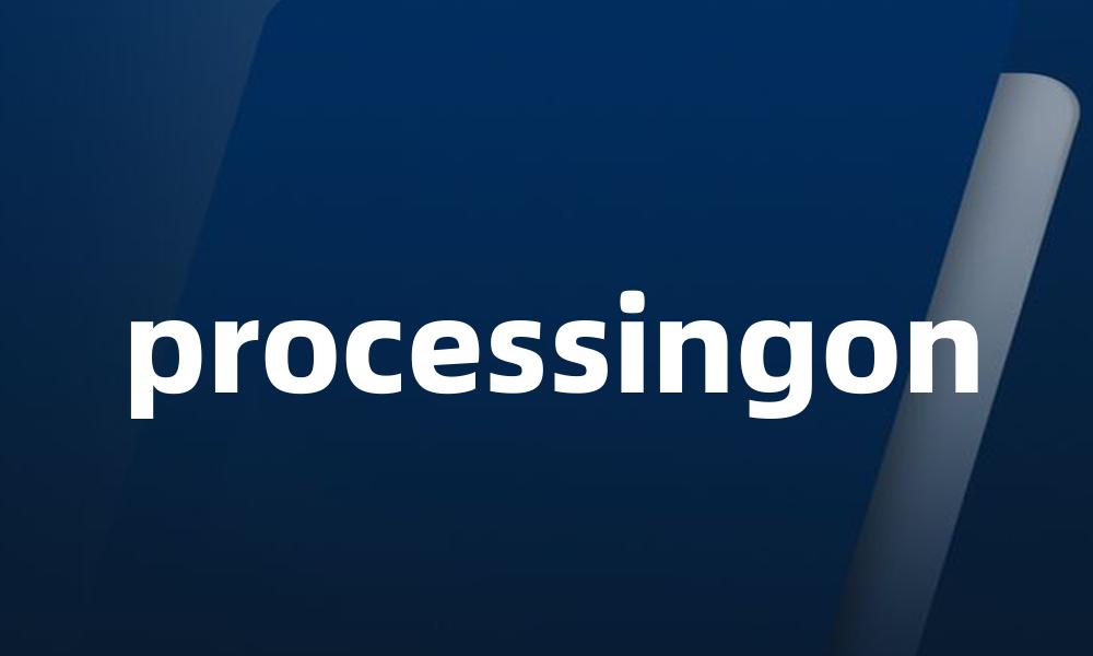 processingon
