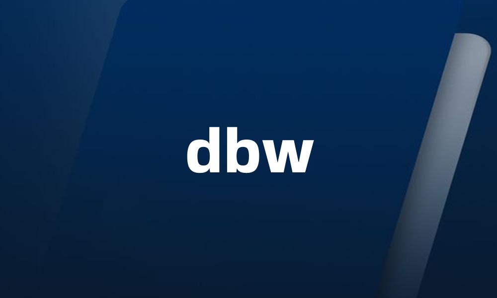 dbw