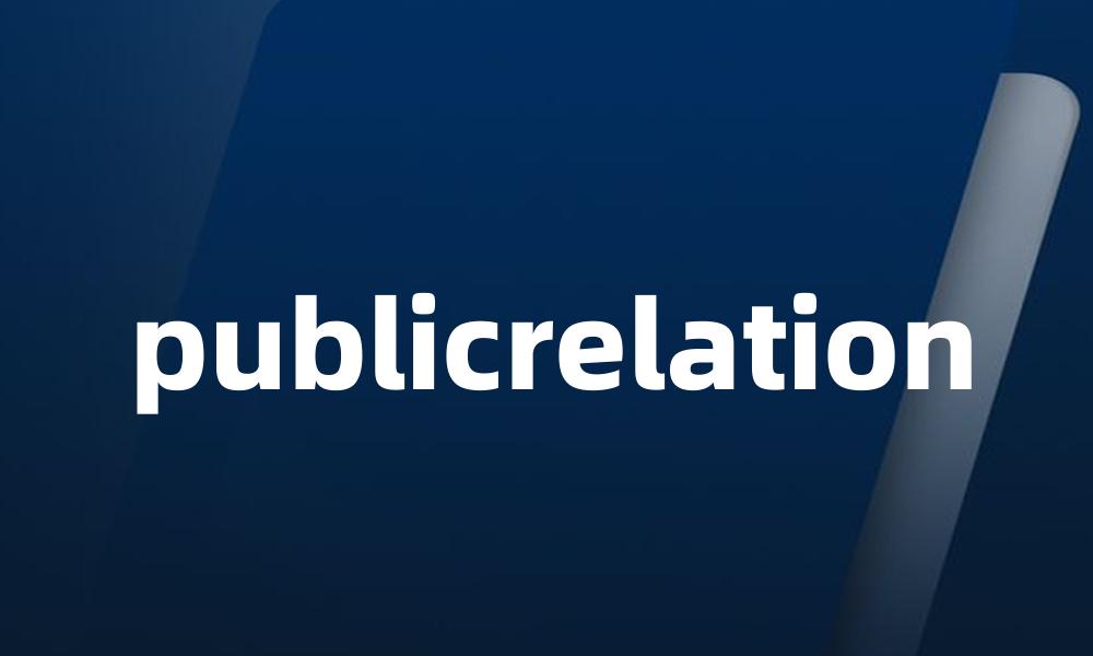 publicrelation