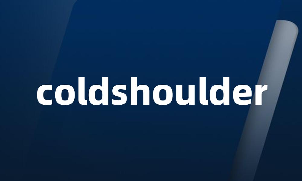 coldshoulder