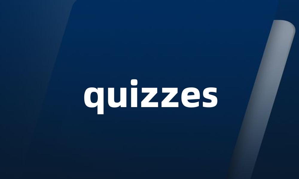 quizzes