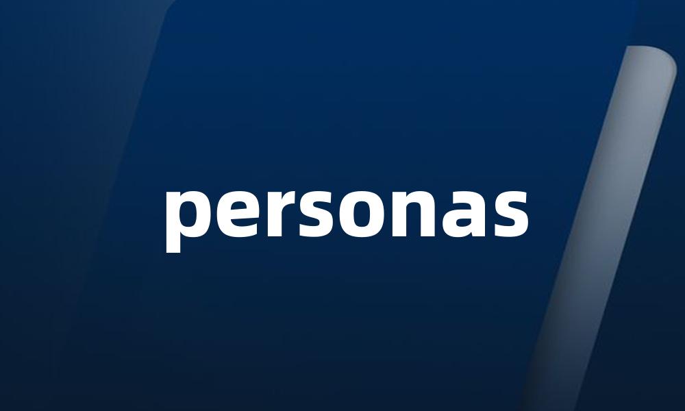 personas