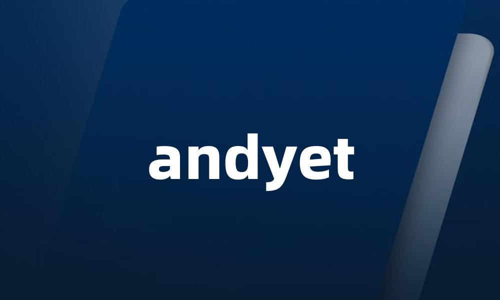 andyet