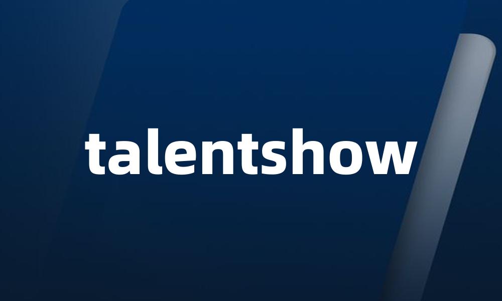 talentshow