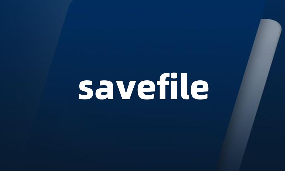 savefile