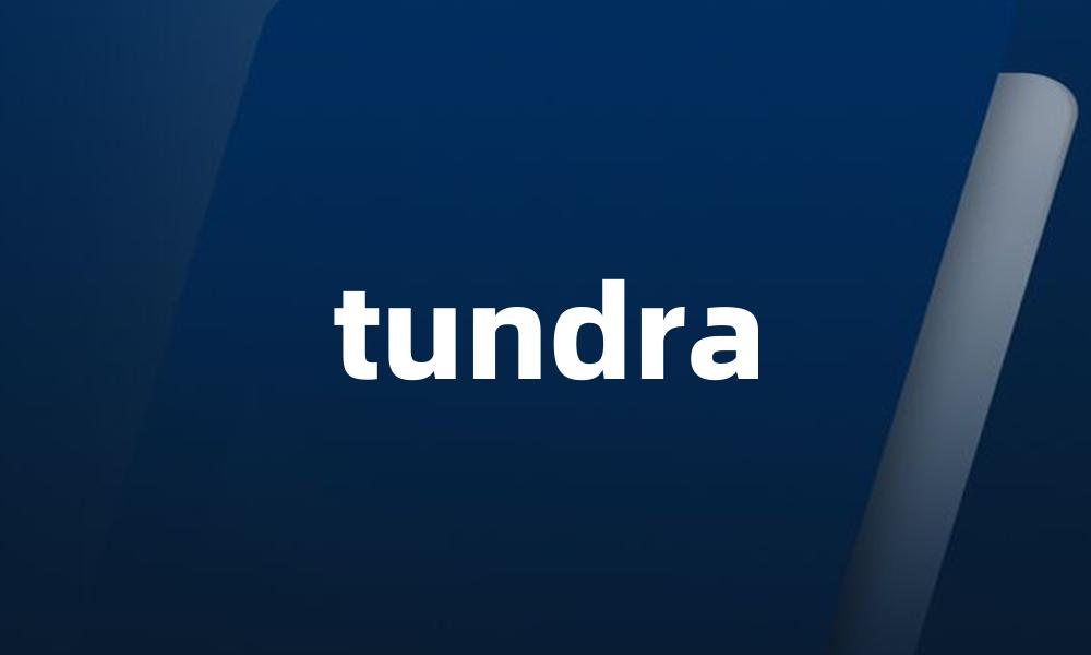 tundra