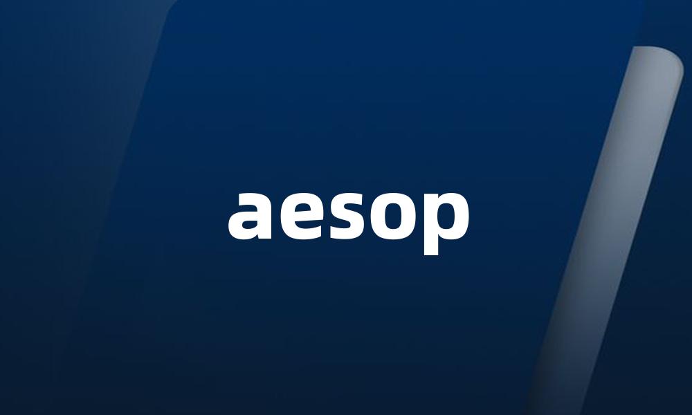 aesop