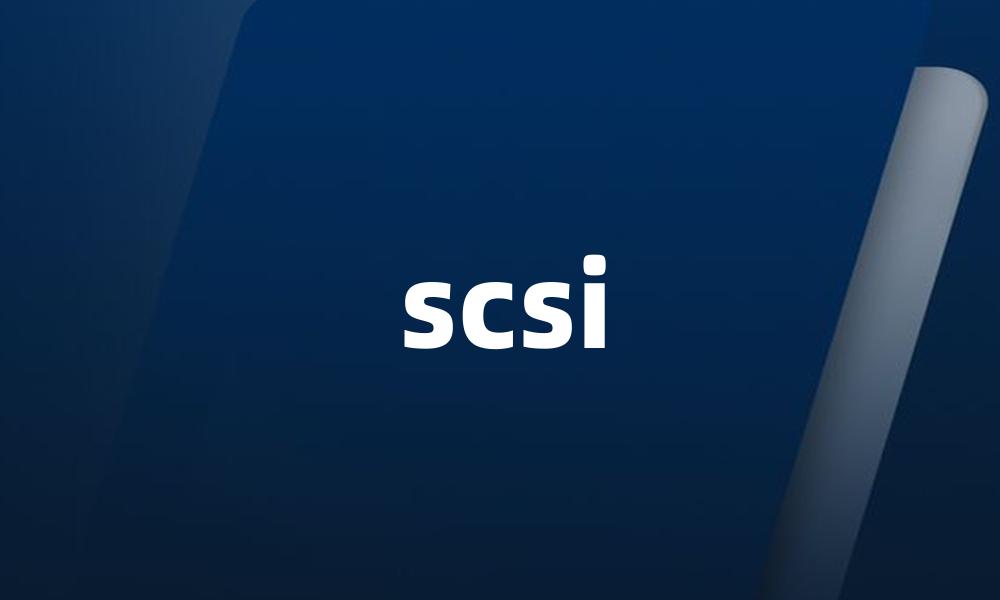scsi