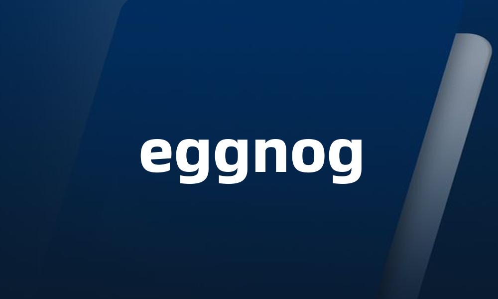 eggnog