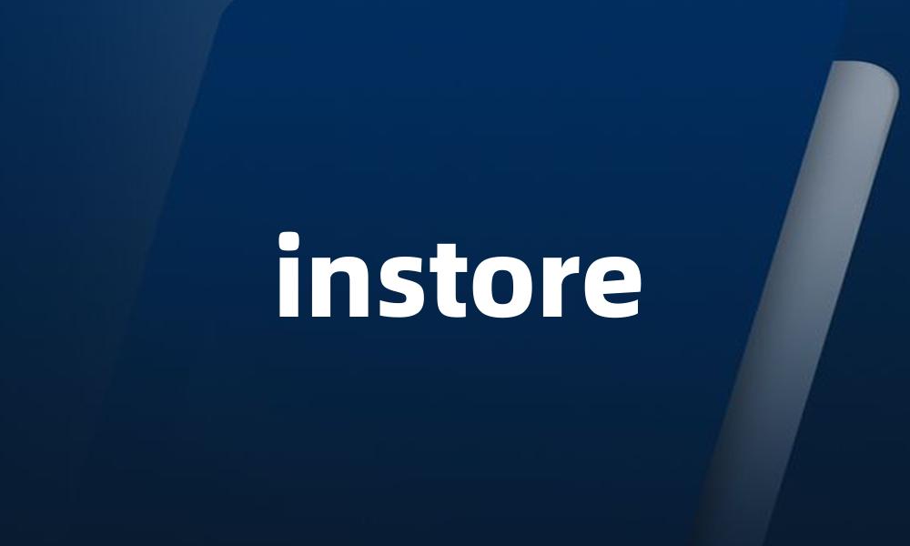 instore