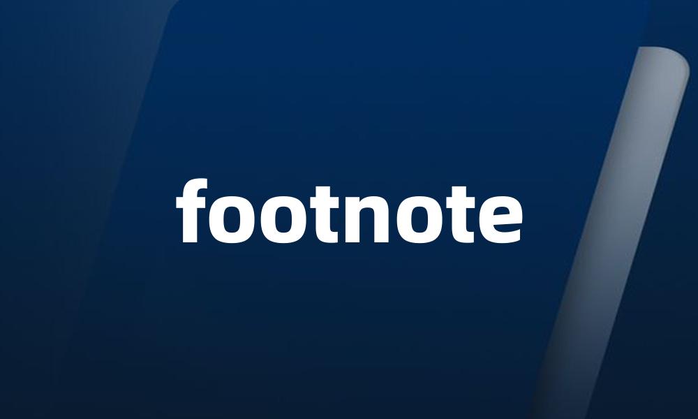 footnote