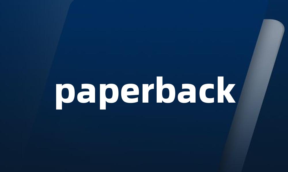 paperback