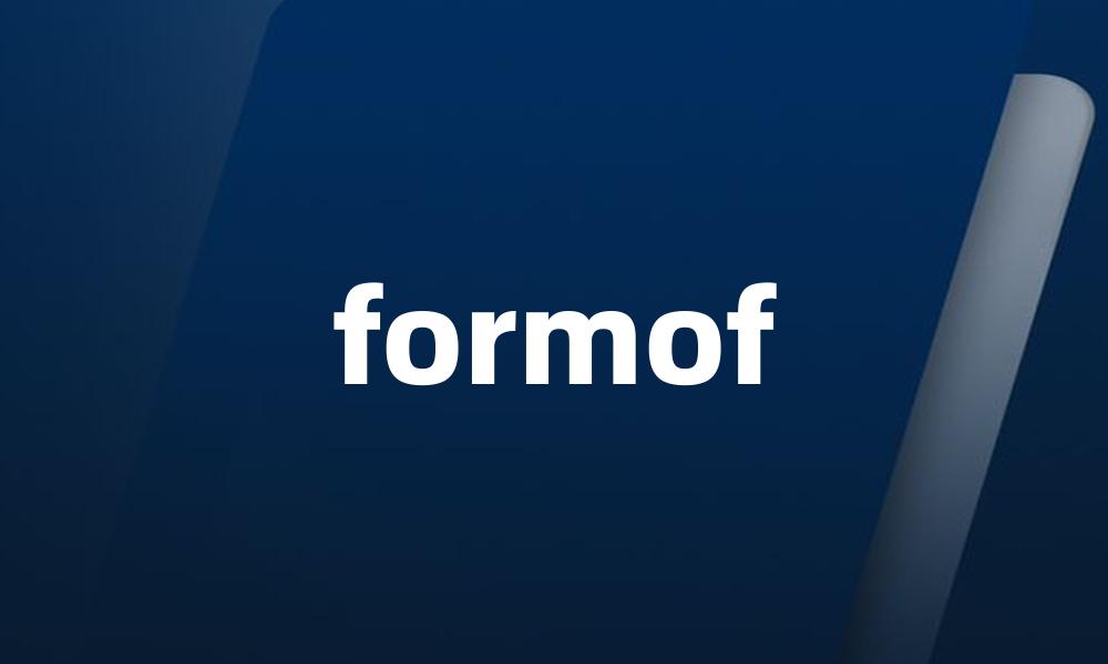 formof