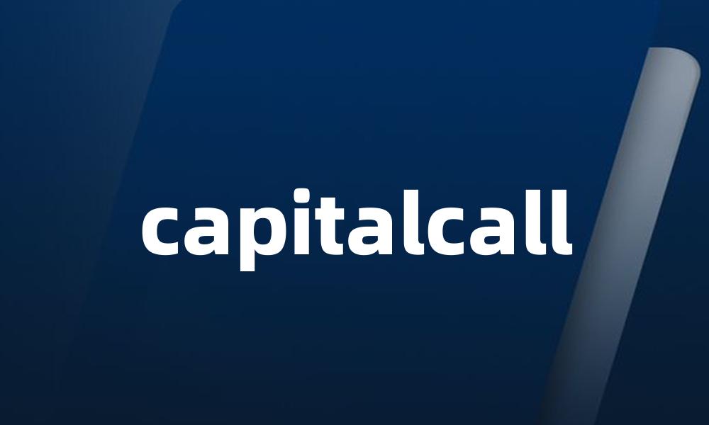 capitalcall