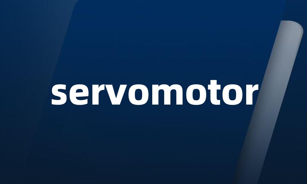 servomotor