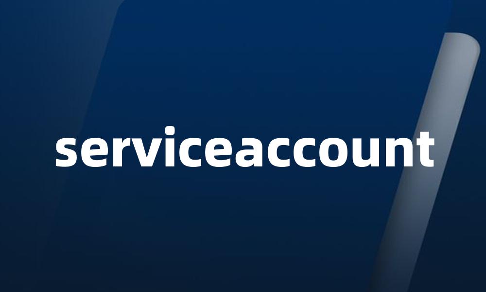 serviceaccount