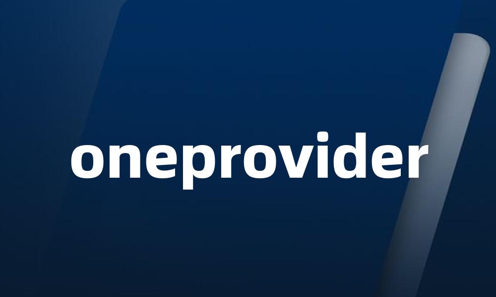 oneprovider
