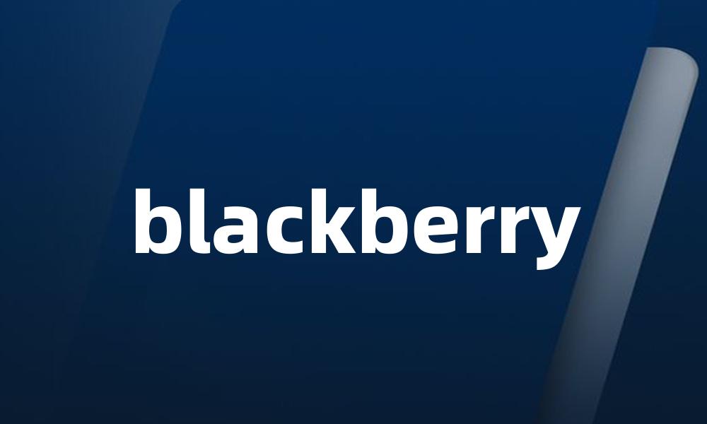 blackberry