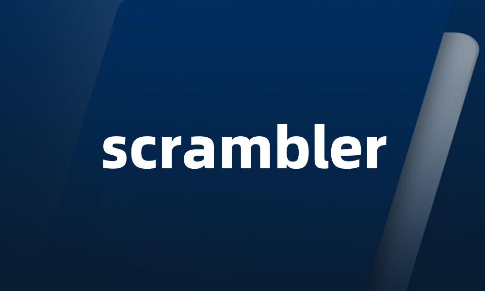 scrambler